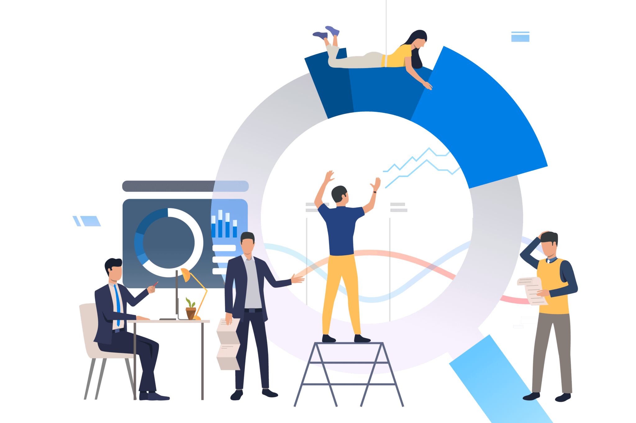 Software development illustration